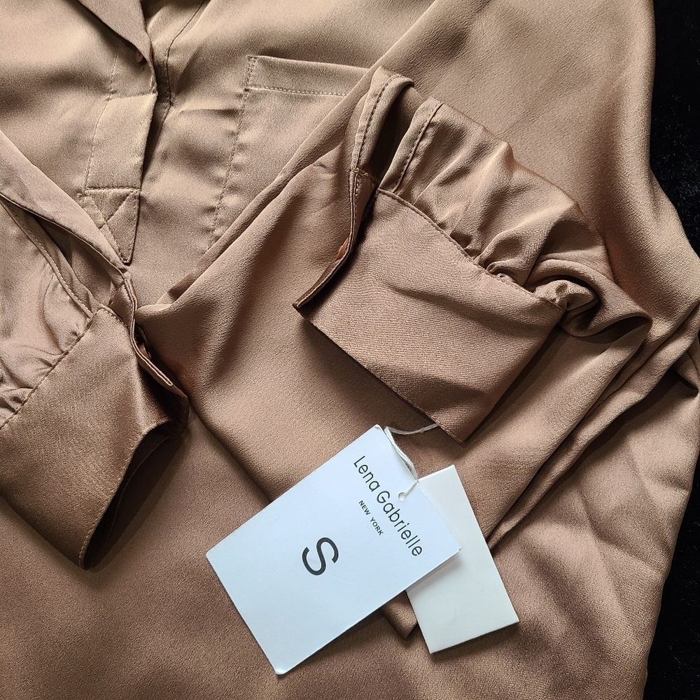 Long Sleeve Brown shirt